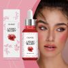 OUHOE Blush Serum Facial Natural Red Color Delicate Light Naked Makeup Long-Lasting Not Easy To Makeup