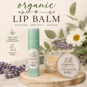 Natural lip balm (Lip Balm flavors: Blackberry Acai (BBA))