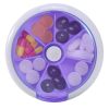 Weekly Pill Organizer 7 Day Pill Planner BPA Free Pill Box Case with 7 Compartments for Vitamins Medication Supplements