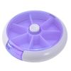 Weekly Pill Organizer 7 Day Pill Planner BPA Free Pill Box Case with 7 Compartments for Vitamins Medication Supplements