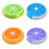 Weekly Pill Organizer 7 Day Pill Planner BPA Free Pill Box Case with 7 Compartments for Vitamins Medication Supplements