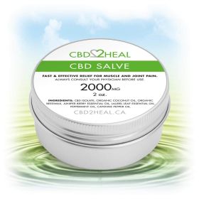 CBD Healing Salve Cream (Flavour: Original, Dosage: 2000mg)